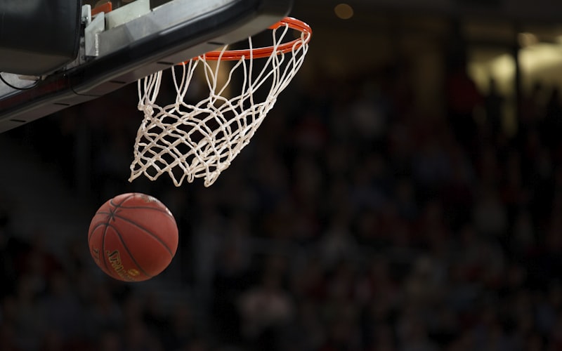 NBA篮球比赛扣篮精彩画面